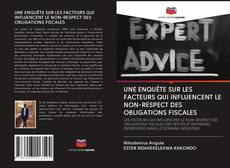 Buchcover von UNE ENQUÊTE SUR LES FACTEURS QUI INFLUENCENT LE NON-RESPECT DES OBLIGATIONS FISCALES