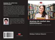 Buchcover von Analyse du confort des bibliothèques