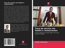 Buchcover von Taxa de serviço em hotéis e restaurantes