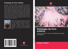Capa do livro de Ontologia do livre arbítrio 