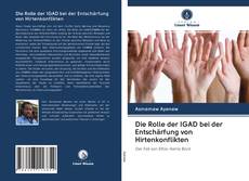 Capa do livro de Die Rolle der IGAD bei der Entschärfung von Hirtenkonflikten 