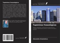 Topónimos fraseológicos kitap kapağı