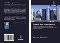 Bookcover of Frasierijke toponiemen