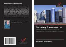 Bookcover of Toponimy frazeologiczne