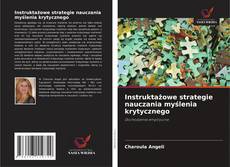 Portada del libro de Instruktażowe strategie nauczania myślenia krytycznego