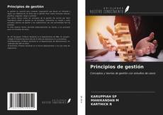 Buchcover von Principios de gestión