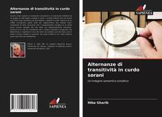 Alternanze di transitività in curdo sorani kitap kapağı