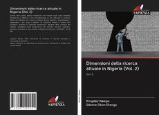 Borítókép a  Dimensioni della ricerca attuale in Nigeria (Vol. 2) - hoz