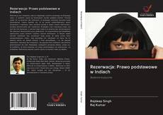 Portada del libro de Rezerwacja: Prawo podstawowe w Indiach