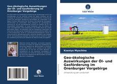 Copertina di Geo-ökologische Auswirkungen der Öl- und Gasförderung im Orenburger Vorgebirge