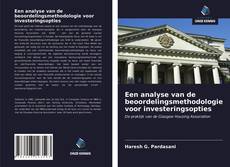 Couverture de Een analyse van de beoordelingsmethodologie voor investeringsopties