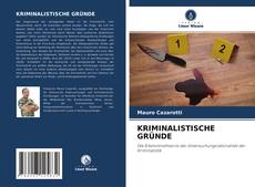 Buchcover von KRIMINALISTISCHE GRÜNDE