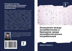 Portada del libro de Отношения между потребителями и брендами среди малообеспеченных потребителей