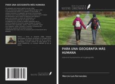 Buchcover von PARA UNA GEOGRAFÍA MÁS HUMANA