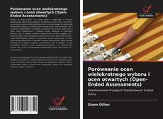 Bookcover of Porównanie ocen wielokrotnego wyboru i ocen otwartych (Open-Ended Assessments)