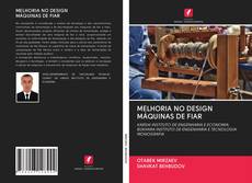 Buchcover von MELHORIA NO DESIGN MÁQUINAS DE FIAR