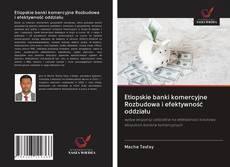 Portada del libro de Etiopskie banki komercyjne Rozbudowa i efektywność oddziału