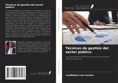 Capa do livro de Técnicas de gestión del sector público 