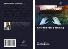 Bookcover of Kwaliteit voor E-learning