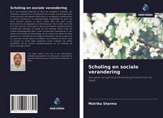 Buchcover von Scholing en sociale verandering