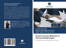 Bookcover of Ernennung von Beamten in Vertrauensstellungen