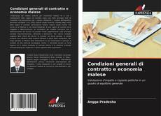 Copertina di Condizioni generali di contratto e economia malese