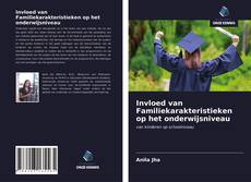 Couverture de Invloed van Familiekarakteristieken op het onderwijsniveau