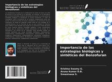 Capa do livro de Importancia de las estrategias biológicas y sintéticas del Benzofuran 