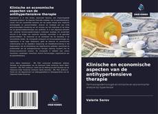 Buchcover von Klinische en economische aspecten van de antihypertensieve therapie