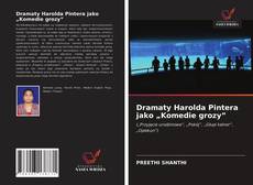 Capa do livro de Dramaty Harolda Pintera jako „Komedie grozy” 