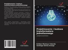 Copertina di Projektowanie i budowa transformatora jednofazowego