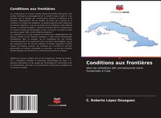 Buchcover von Conditions aux frontières