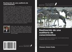 Copertina di Realización de una auditoría de conocimientos
