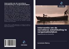 Portada del libro de Interventie om de narratieve ontwikkeling te vergemakkelijken