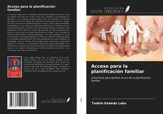 Capa do livro de Acceso para la planificación familiar 