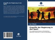Bookcover of Eingriffe der Regierung in den Sport