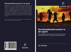 Couverture de Overheidsinterventie in de sport