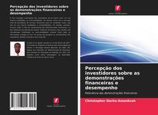 Couverture de Percepção dos investidores sobre as demonstrações financeiras e desempenho