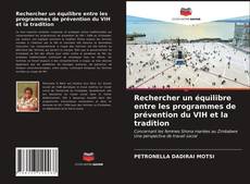 Capa do livro de Rechercher un équilibre entre les programmes de prévention du VIH et la tradition 
