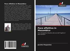 Capa do livro de Pace effettiva in Mozambico 