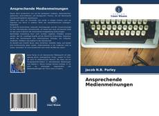 Capa do livro de Ansprechende Medienmeinungen 