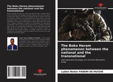 Portada del libro de The Boko Haram phenomenon between the national and the transnational