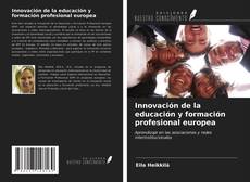 Portada del libro de Innovación de la educación y formación profesional europea