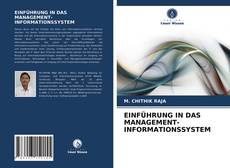 Buchcover von EINFÜHRUNG IN DAS MANAGEMENT-INFORMATIONSSYSTEM