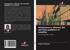 Bookcover of Unionismo e riforma del servizio pubblico in Lesotho