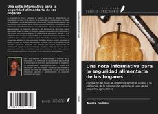 Couverture de Una nota informativa para la seguridad alimentaria de los hogares