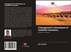 Portada del libro de Changement climatique et mobilité humaine