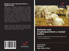 Buchcover von Badania nad Cryptosporidium u koźląt kozich