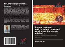 Bookcover of Rola przestrzeni gościnnych w procesach rewitalizacji obszarów miejskich