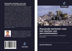 Bookcover of Passende techniek voor het storten van percolatiewater